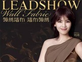 领绣墙布