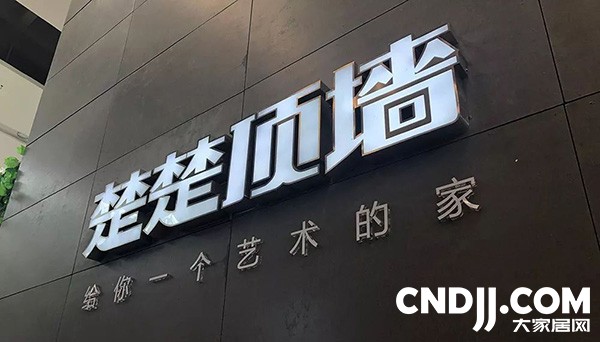 楚楚荣膺“大家居网2022年度顶墙十大品牌”